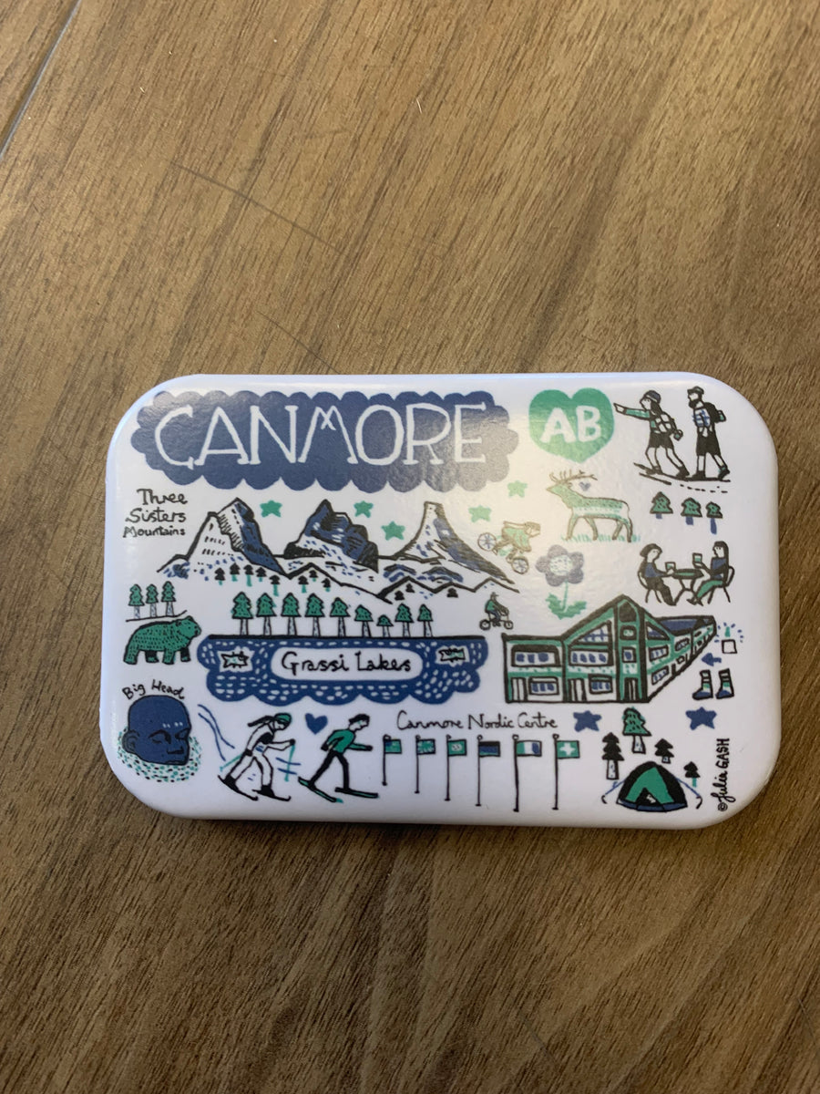 Canmore Cityscape Magnet