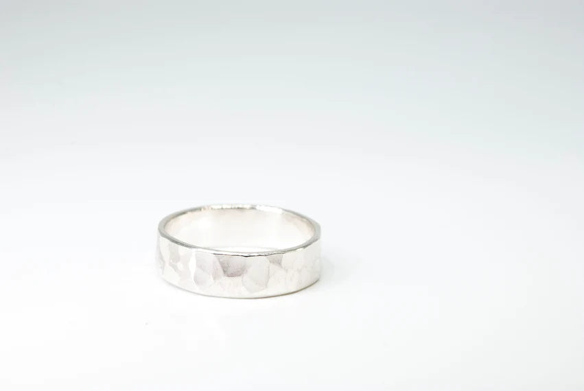 Sterling Silver Strata Ring