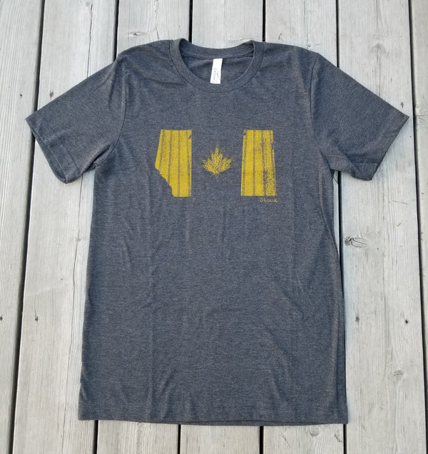 Wheatle Leaf Men s T Shirt Grey L