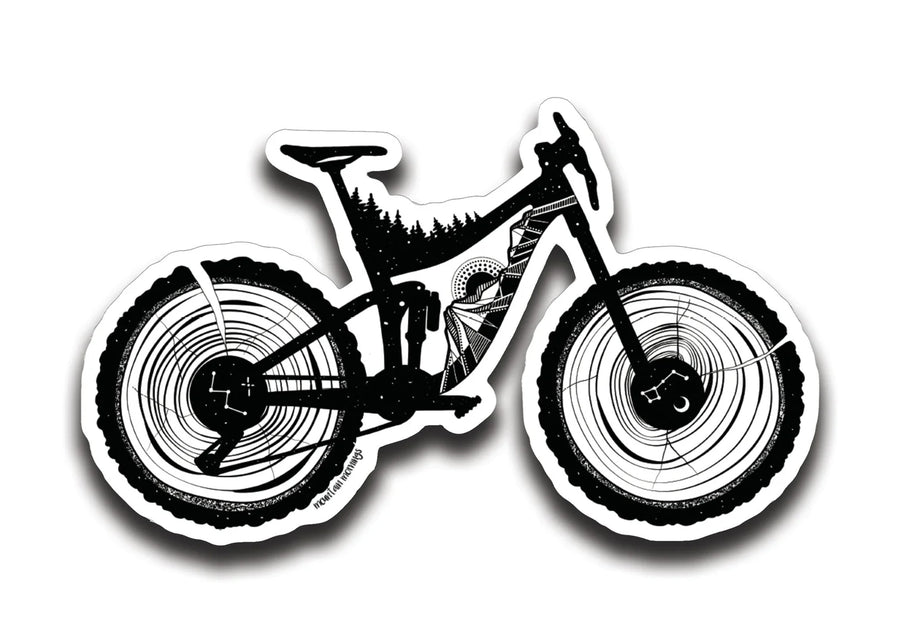 Mountain Bike Sticker