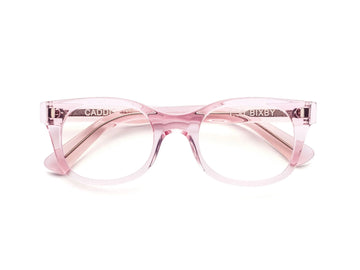 Bixby Reading Glasses - Clear Pink