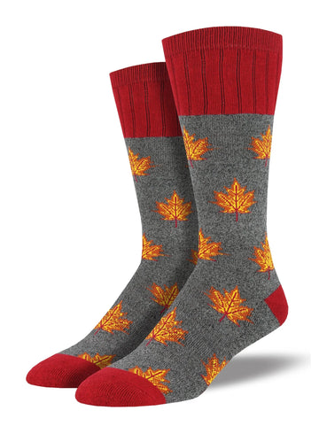 Men's Canadian Maple Boot Sock