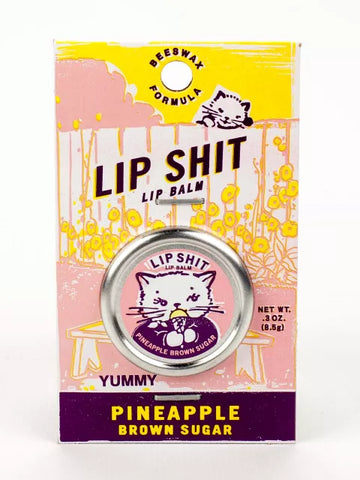 Lip Shit Lip Balm - Pineapple Brown Sugar