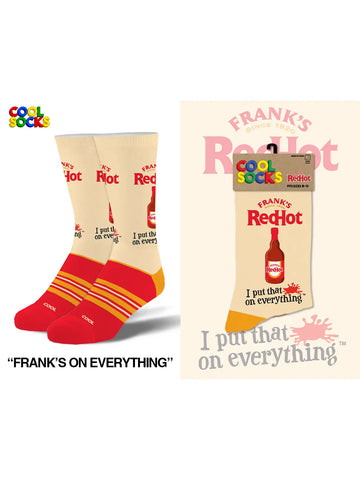Men's Franks Red Hot Bottle Crew Sock