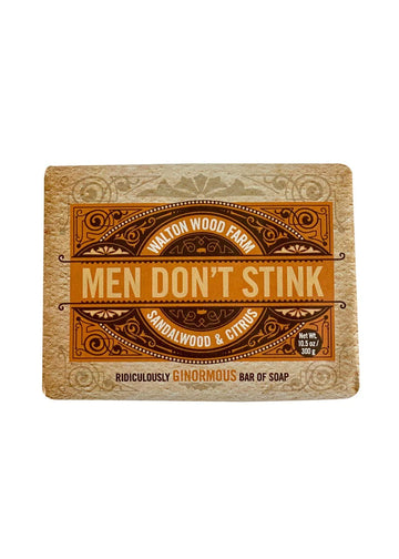 Men Don't Stink Soap - Sandalwood & Citrus