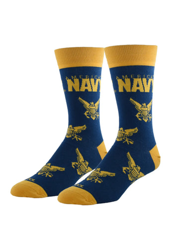 Men's America's Navy Crew Sock