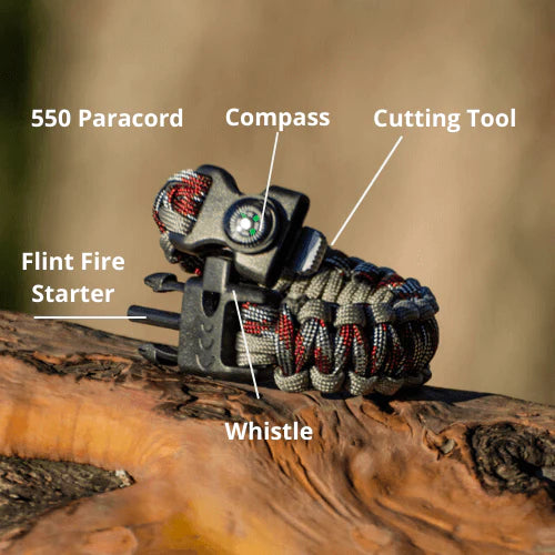 5 in 1  Paracord Bracelet