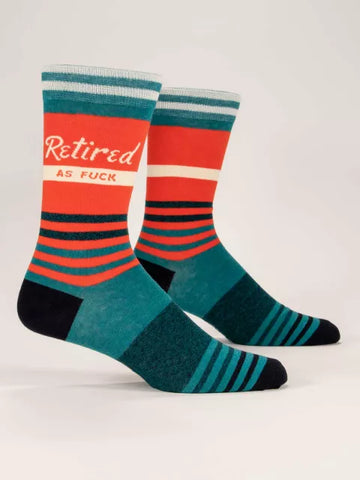 Men's Retired As F**k Crew Sock