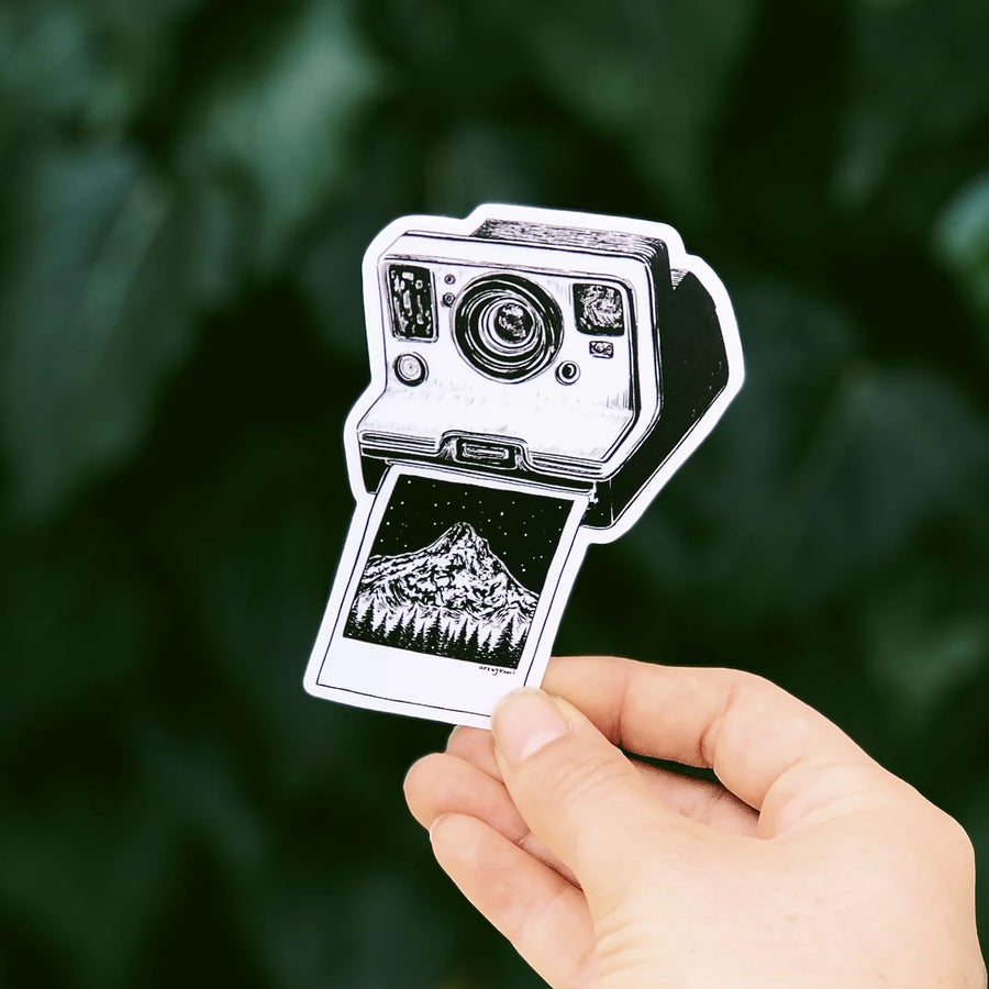 Polaroid Camera II Vinyl Sticker