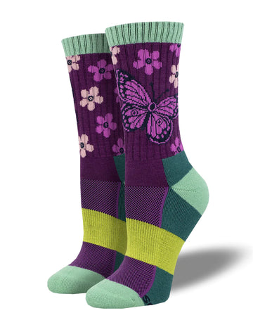 Women's Wild Wings Crew Sock