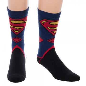 Men's Superman Suit Up Crew Socks