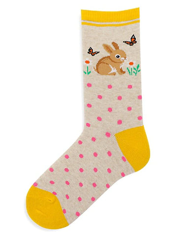 Women's Bunnies Crew Socks