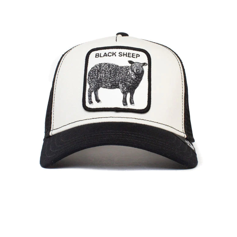 The Black Sheep Trucker Hat White