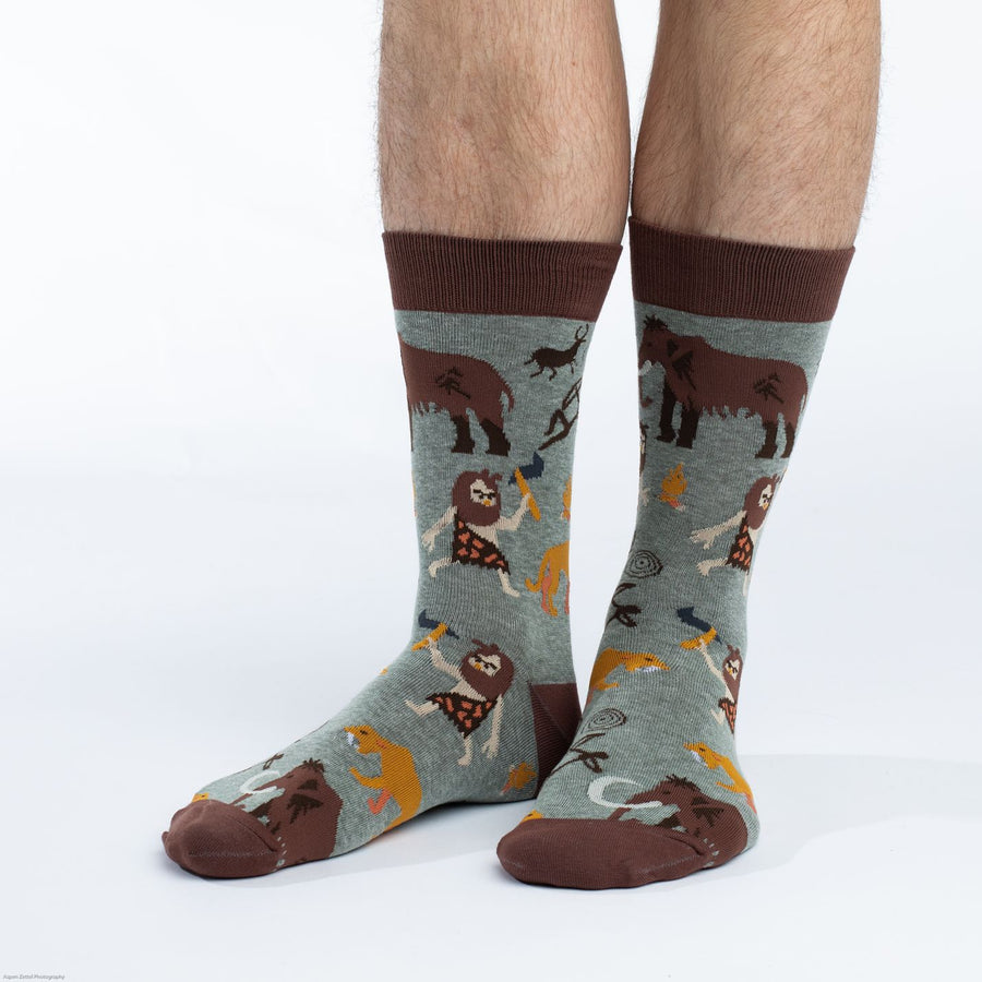 Men's Cavemen Crew Socks
