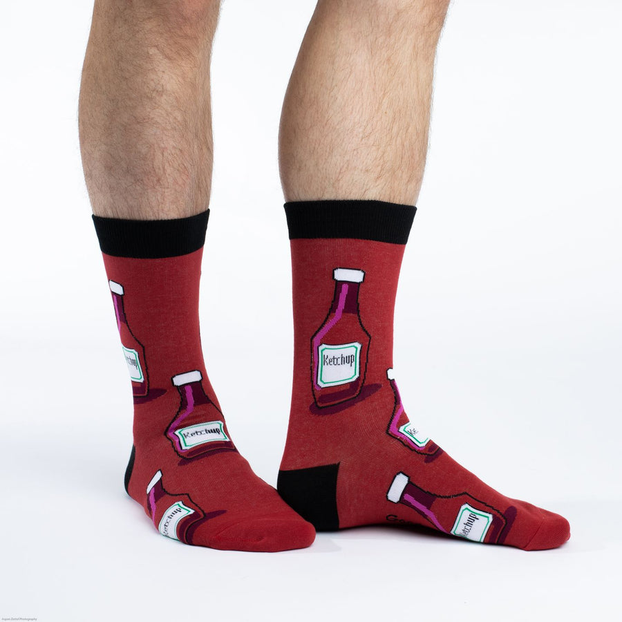 Men's Ketchup Crew Socks