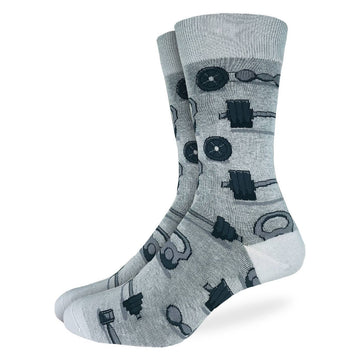 Men's Weights & Dumbbells Crew Socks