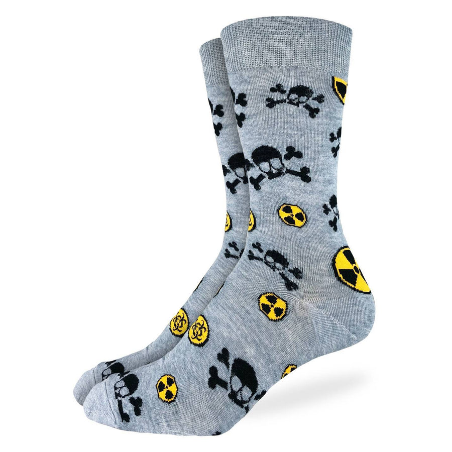 Men's Radioactive & Bio Hazards Crew Socks