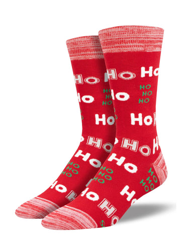Men's Ho Ho Ho Crew Socks