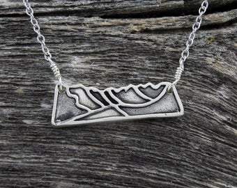 10 Peaks Mountain Necklace