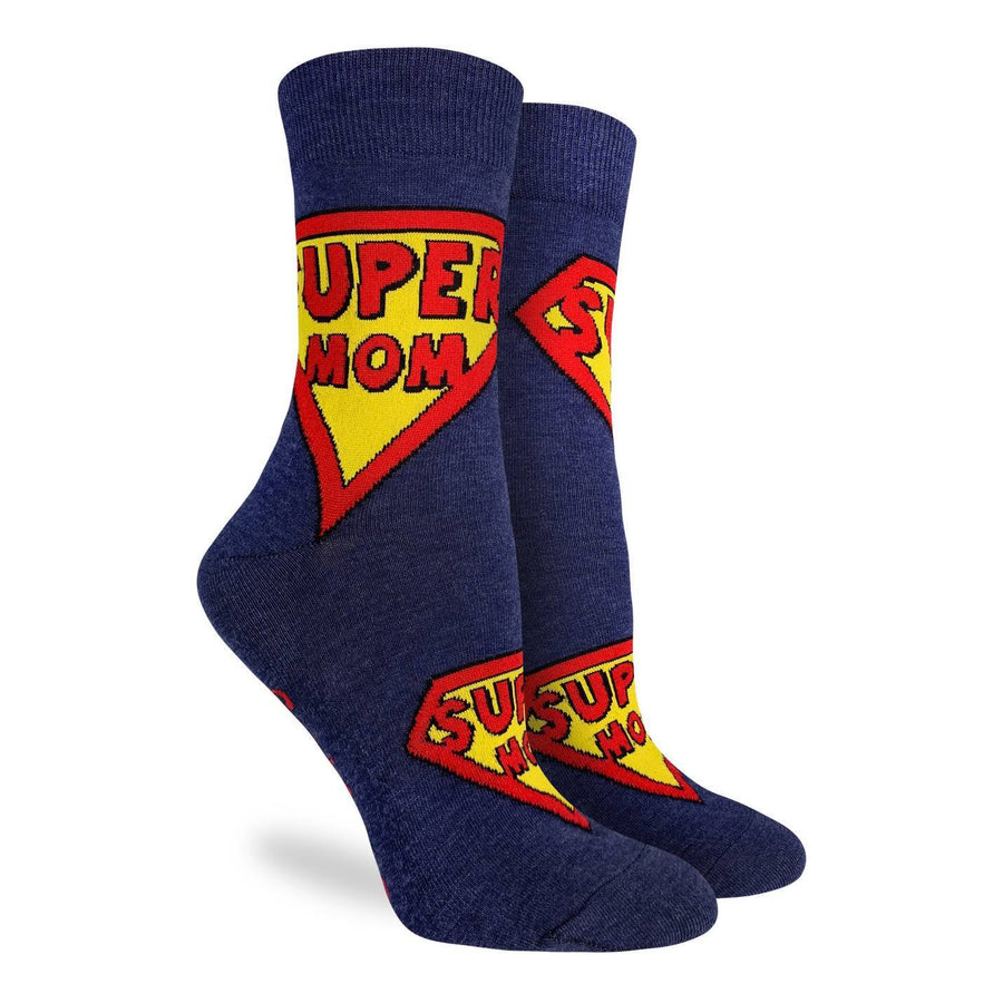 Women's Super Mom Crew Socks