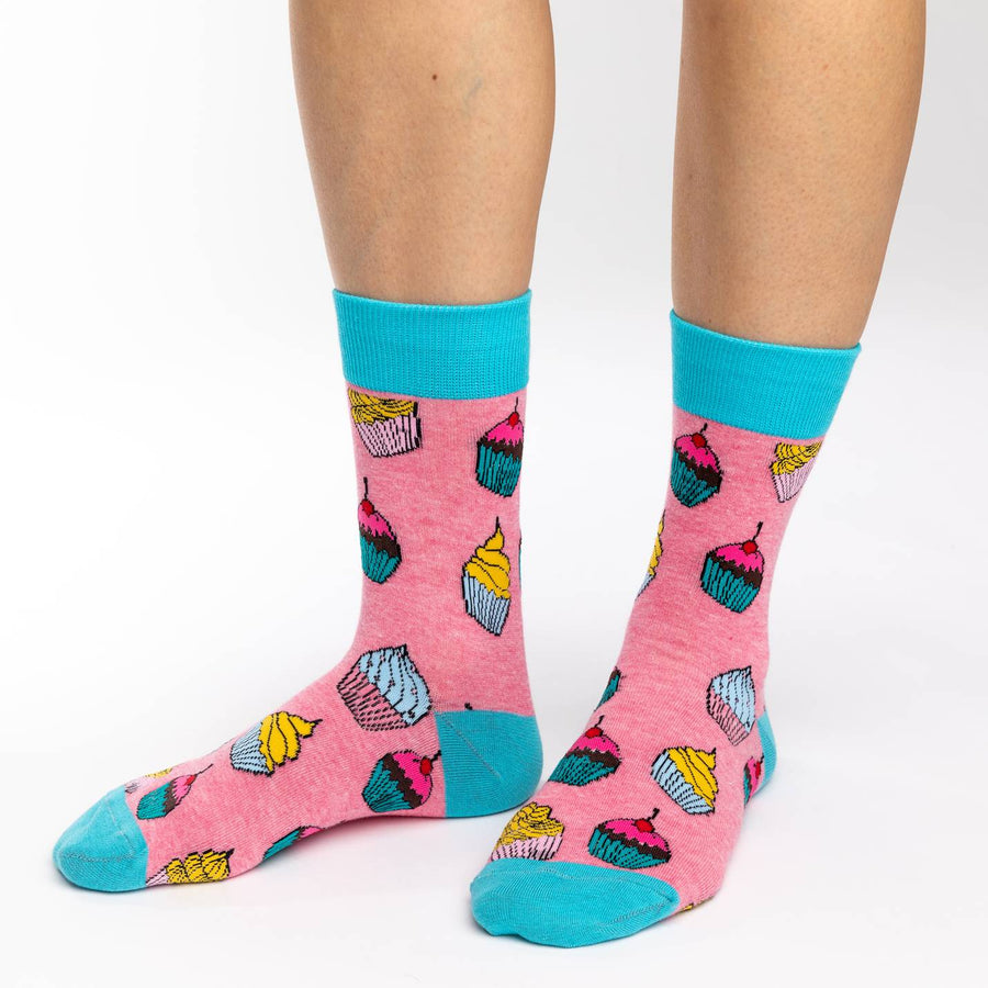 Women's Cupcake Crew Socks