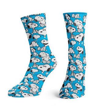 Men's Peanuts Snoopy Crew Socks