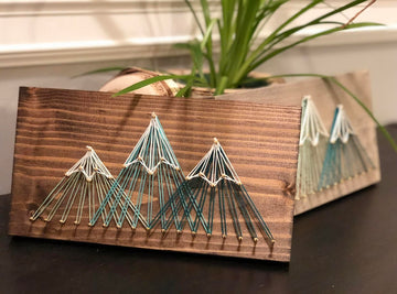 String Art 3 Peak - Brown
