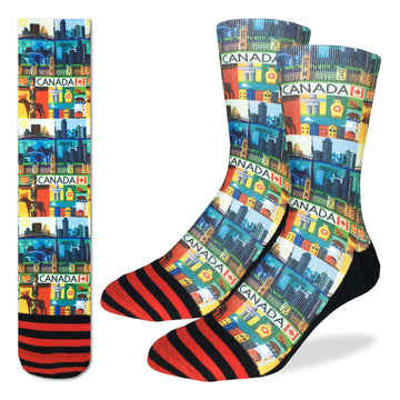 Men's Canada Active Fit Crew Socks