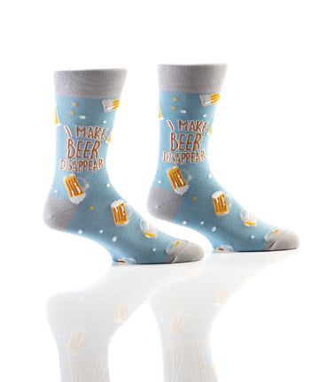 Men's Beer Disappear Crew Socks