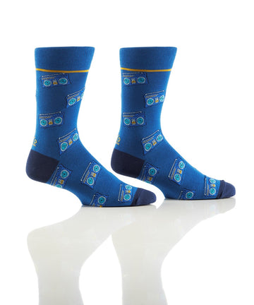 Men's Boombox Crew Socks