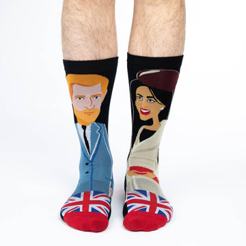 Men's Harry & Megan Active Fit Crew Socks