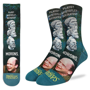 Men's The Princess Bride Morons Active Fit Crew Socks