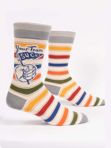 Men's Your Team Sucks Crew Socks