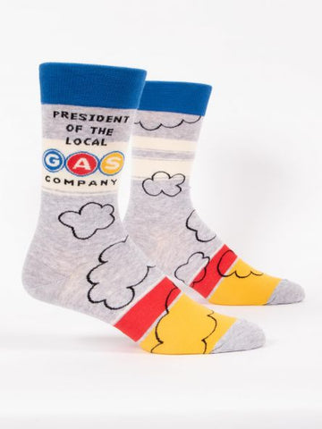 Men's President Of The Gas Company Crew Socks
