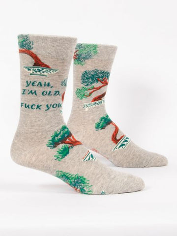 Men's Yeah I'm Old... Crew Socks