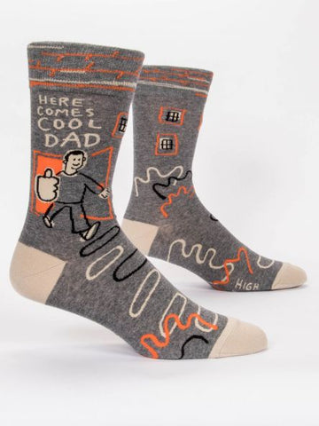Men's Here Comes Cool Dad Crew Socks