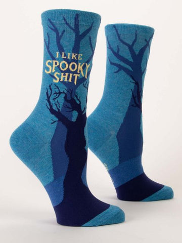 Women's I Like Spooky Sh*t Crew Socks