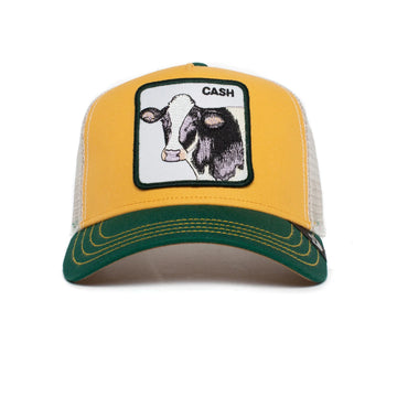 The Cash Cow Trucker Hat Yellow