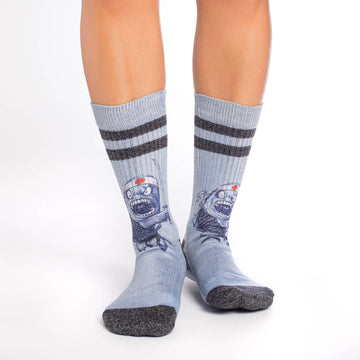 Men's Samurai Sushi Active Fit Crew Socks