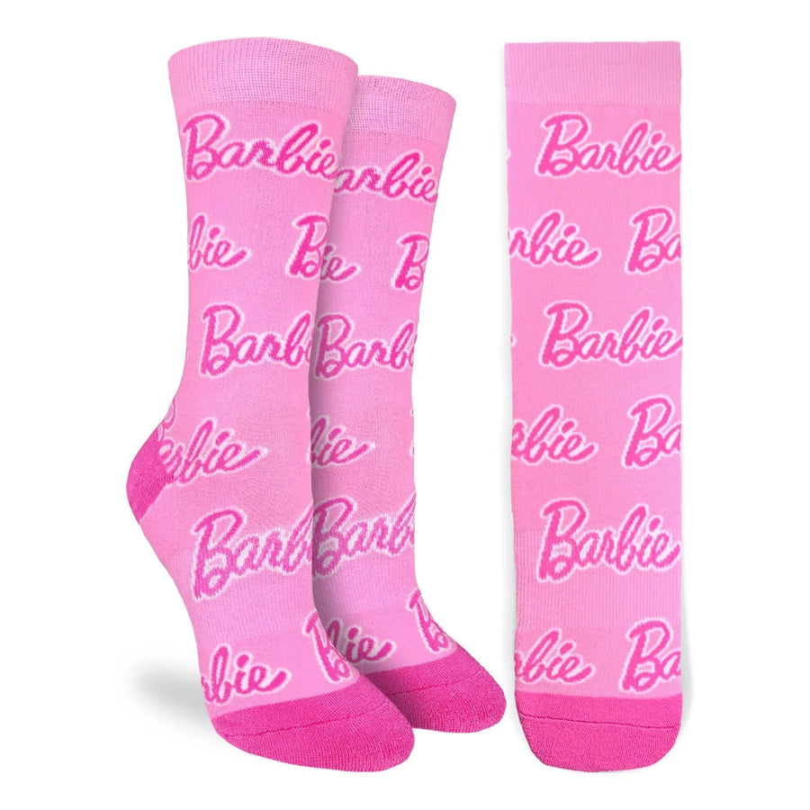Women's Barbie Logo Active Fit Crew Sock