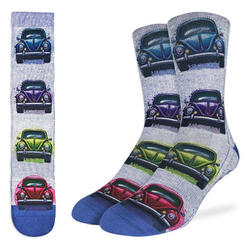 Men's Vintage Bug Active Fit Crew Socks