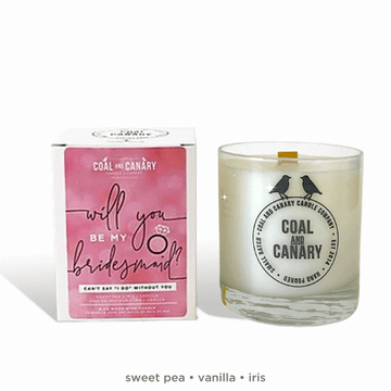 Will You Be My Bridesmaid Candle