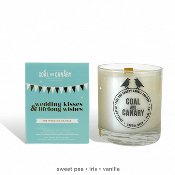 Wedding Kisses & Lifelong Wishes Candle