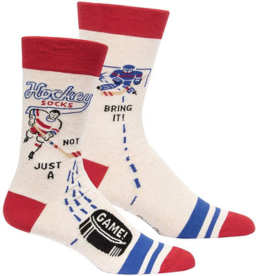 Men's Hockey... Not Just A Game Crew Socks