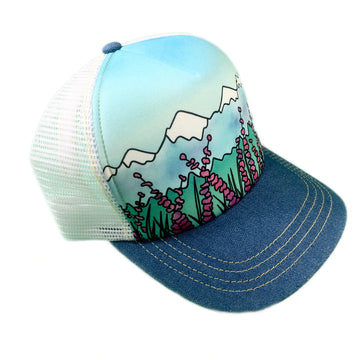 Cotton Wild Mountain - White/Denim