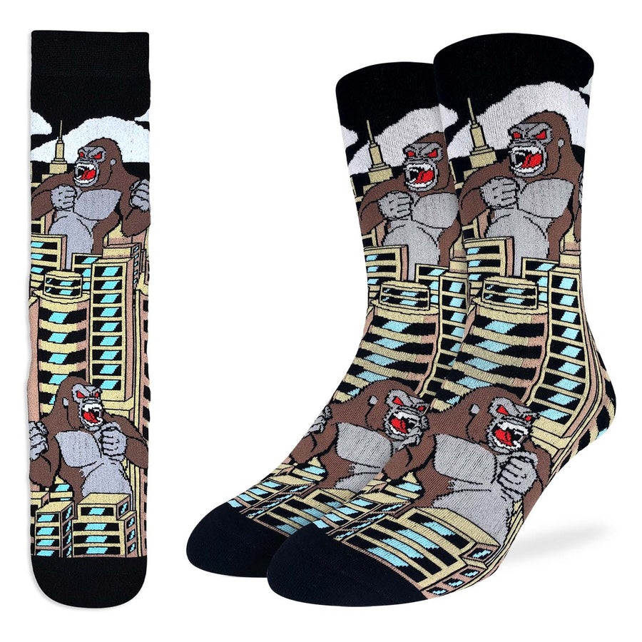 Men's King Kong Active Fit Crew Socks