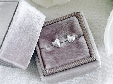 Heart Stud Earrings