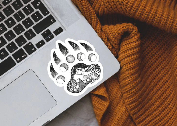 Bear Claw Sticker