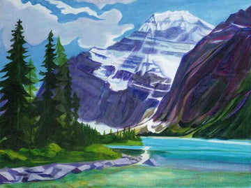 Mount Edith Cavell Card