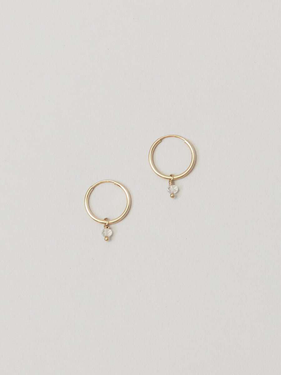 Moonstone Dewdrop Earring
